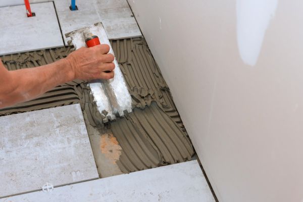 Bathroom Floor Renovation in Peoria